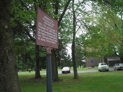 Marker at Dey Mansion. Click for full size. Marker at Dey Mansion image. Click for full size.