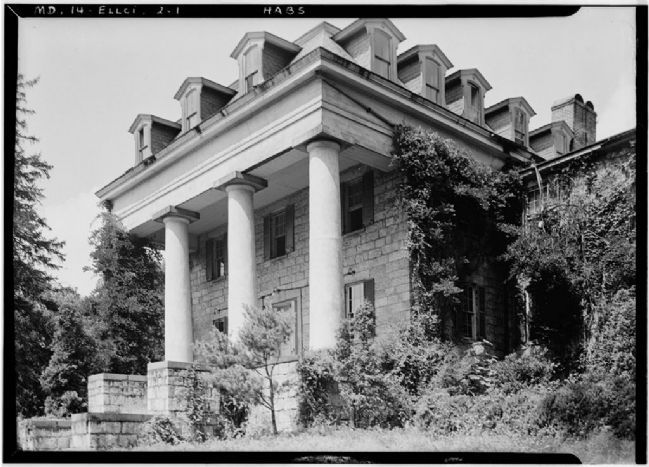 The ruins in 1936 image. Click for full size.