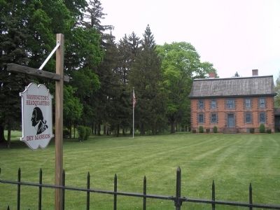 Washington's Headquarters at the Dey Mansion. Click for full size. Washington's Headquarters at the Dey Mansion image. Click for full size.