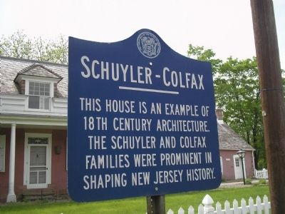 Schuyler – Colfax Marker image. Click for full size.