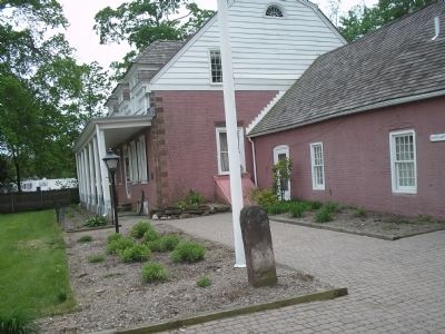 Marker in Yard of Schuyler Colfax House image. Click for full size.