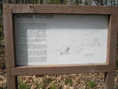 Mortar Battery Marker. Click for full size. Mortar Battery Marker image. Click for full size.