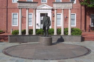 Thurgood Marshall Memorial image. Click for full size.