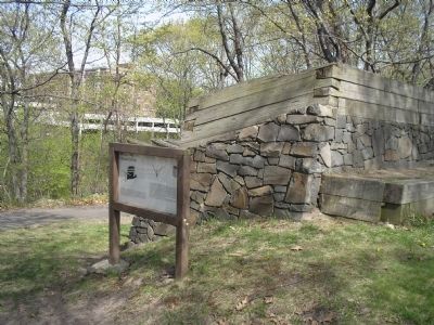 Marker at Fort Lee Historic Park image. Click for full size.