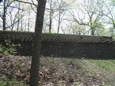 Fortifications at Fort Lee Historic Park image. Click for full size.