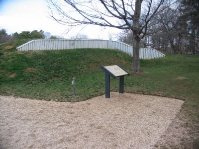 Northwest Bastion Marker. Click for full size. Northwest Bastion Marker image. Click for full size.