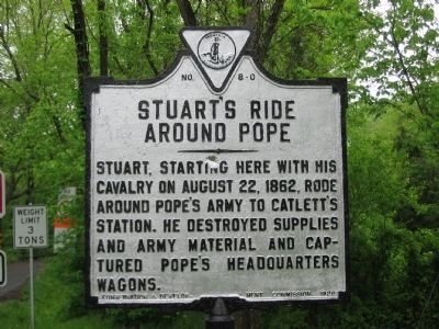 Stuart's Ride Around Pope Marker image. Click for full size.