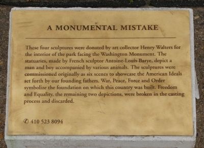 A Monumental Mistake Marker image. Click for full size.