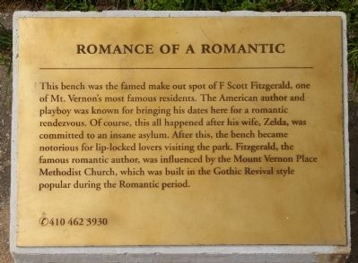 Romance of a Romantic Marker image. Click for full size.