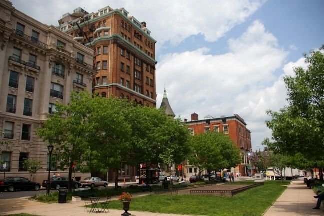 Mount Vernon Place north. Click for full size. Mount Vernon Place north image. Click for full size.
