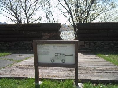 Marker in Fort Lee Historic Park image. Click for full size.