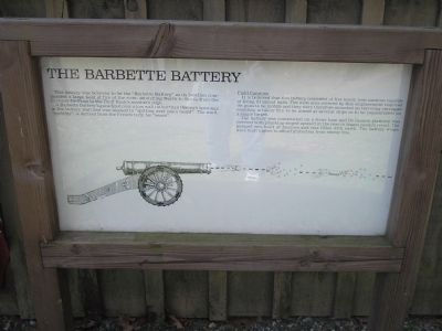 The Barbette Battery Marker image. Click for full size.