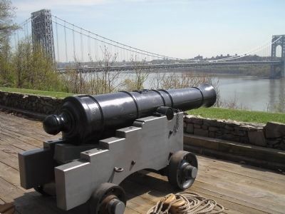 Barbette Battery's 32-Pounder. Click for full size. Barbette Battery's 32-Pounder image. Click for full size.