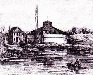Fort Severn, early 1800s. image. Click for full size.