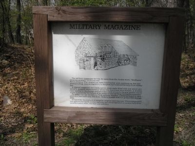 Military Magazine Marker image. Click for full size.
