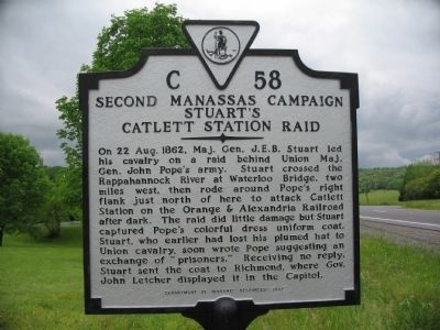 Second Manassas Campaign Marker image. Click for full size.