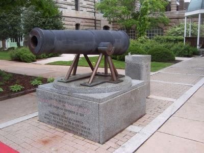 British 24 Pounder Marker. Click for full size. British 24 Pounder Marker image. Click for full size.