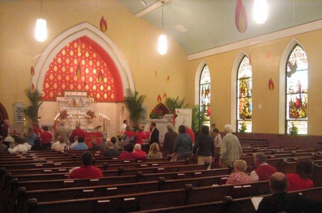 Interior of St. Michael Lutheran Church image. Click for full size.