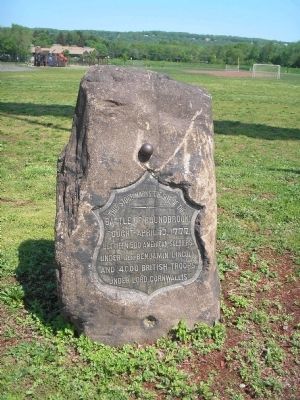 Battle of Boundbrook Monument. Click for full size. Battle of Boundbrook Monument image. Click for full size.