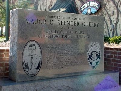 Major C. Spencer Guerry Memorial image. Click for full size.