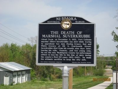 The Death of Marshal Suverkrubbe Marker image. Click for full size.
