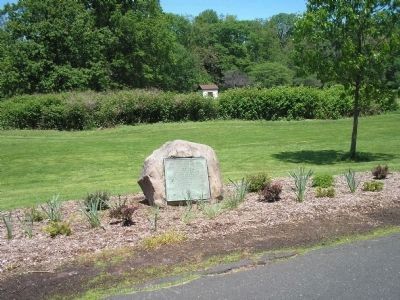 Marker in Green Brook Park image. Click for full size.