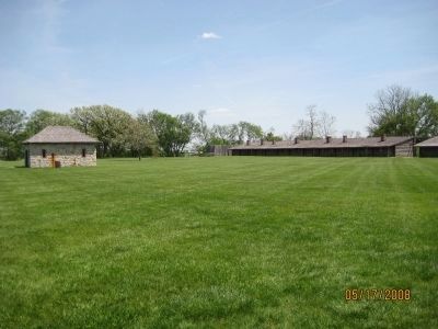 Inside Fort Atkinson. Click for full size. Inside Fort Atkinson image. Click for full size.