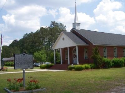 Bethel Baptist Church Marker image. Click for full size.