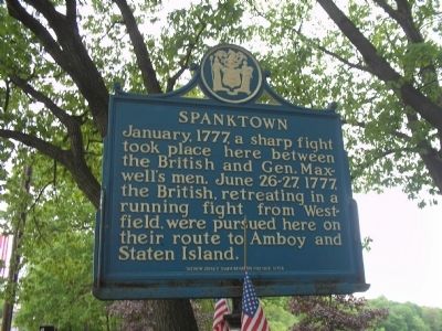 Spanktown Marker. Click for full size. Spanktown Marker image. Click for full size.