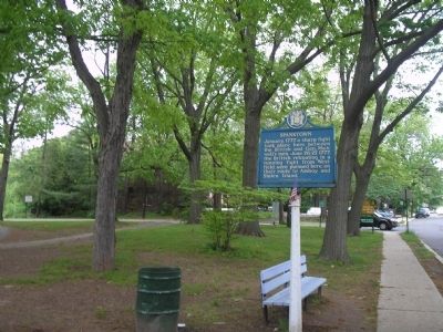 Marker in Rahway Park. Click for full size. Marker in Rahway Park image. Click for full size.