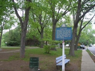 Marker in Rahway Park image. Click for full size.