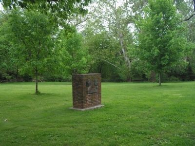 Marker in Rahway Park image. Click for full size.