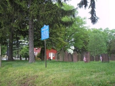 Marker in Rahway Cemetery. Click for full size. Marker in Rahway Cemetery image. Click for full size.