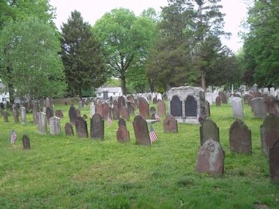 Graves in Rahway Cemetery image. Click for full size.