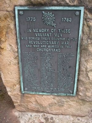 Revolutionary War Dead Marker. Click for full size. Revolutionary War Dead Marker image. Click for full size.