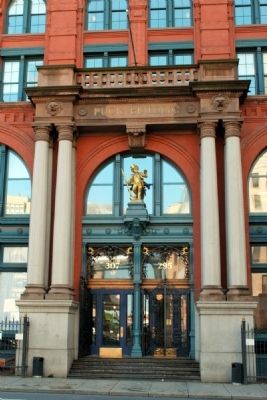 Main entry into The Puck Building image. Click for full size.