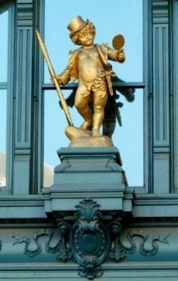 Little Puck watches over all who enter. image. Click for full size.