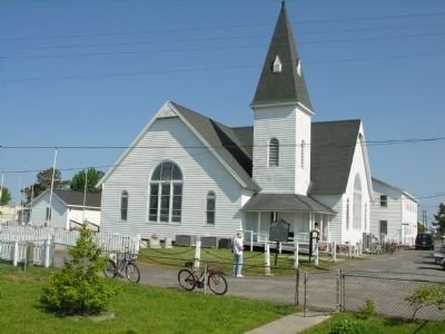 Tangier Island Marker. Click for full size. Tangier Island Marker image. Click for full size.