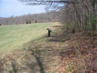 A Wayside along the Union Skirmish Line Trail image. Click for full size.