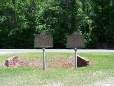 Big Buckhead Church Marker on right. Click for full size. Big Buckhead Church Marker on right image. Click for full size.