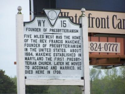 Founder of Presbyterianism Marker image. Click for full size.