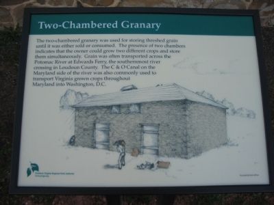 Two-Chambered Granary Marker image. Click for full size.