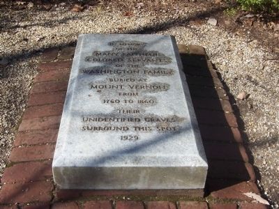 Colored Servants Memorial (1929). Click for full size. Colored Servants Memorial (1929) image. Click for full size.