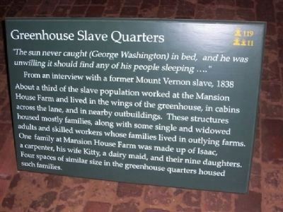 Greenhouse Slave Quarters image. Click for full size.