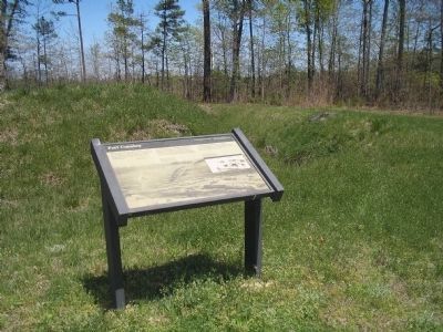 Marker in Petersburg National Battlefield image. Click for full size.