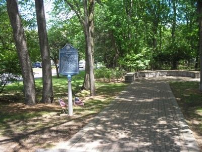 Marker in Baylor Massacre Park. Click for full size. Marker in Baylor Massacre Park image. Click for full size.
