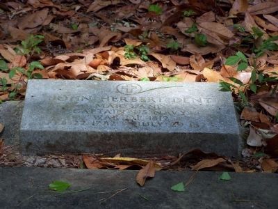 John Herbert Dent's grave marker image. Click for full size.