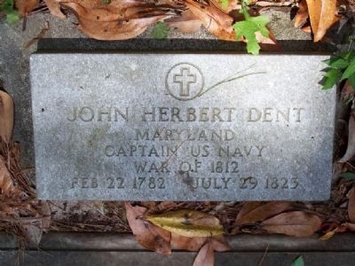 Captain John Herbert Dent's Gravestone image. Click for full size.