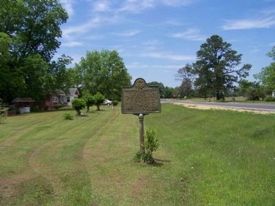 Sherman's Advance Marker looking northward along GA 17, near Cameron, Ga. Click for full size. Sherman's Advance Marker looking northward along GA 17, near Cameron, Ga image. Click for full size.