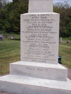 World War I - Side image. Click for full size.